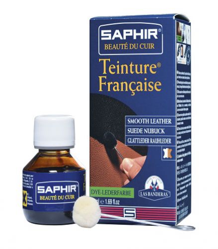 Универсальный Краситель Saphir Teinture Francaise, цвета в ассортименте